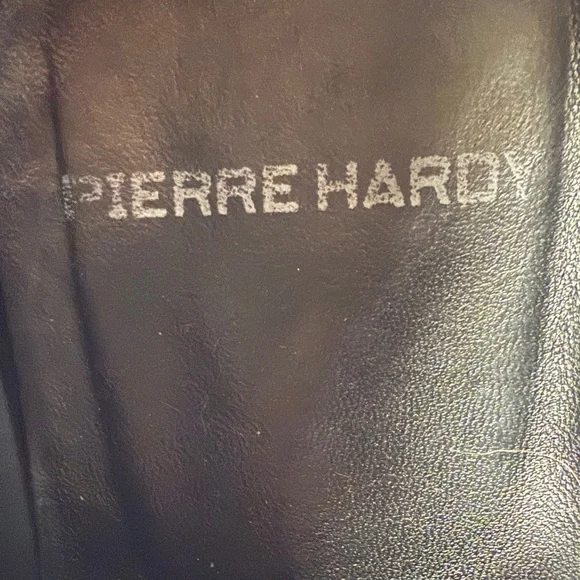 Pierre Hardy Black Off White lace Up Derby Shies Size 43 US 9.5-10 - Picture 3 of 8